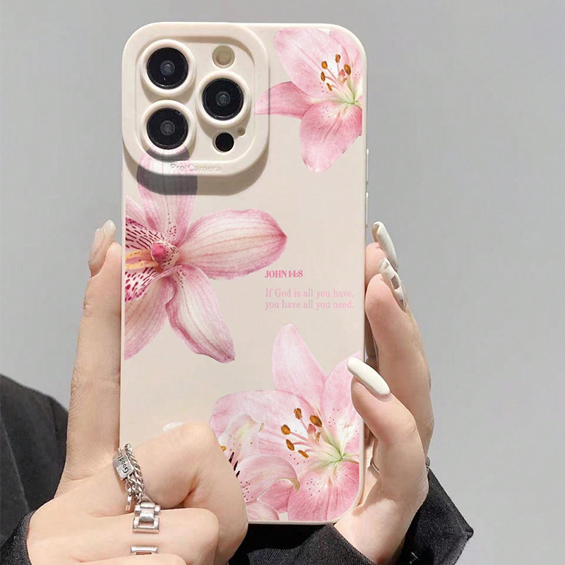 Phone Cases Xs - Funda de Silicona con Diseño Floral