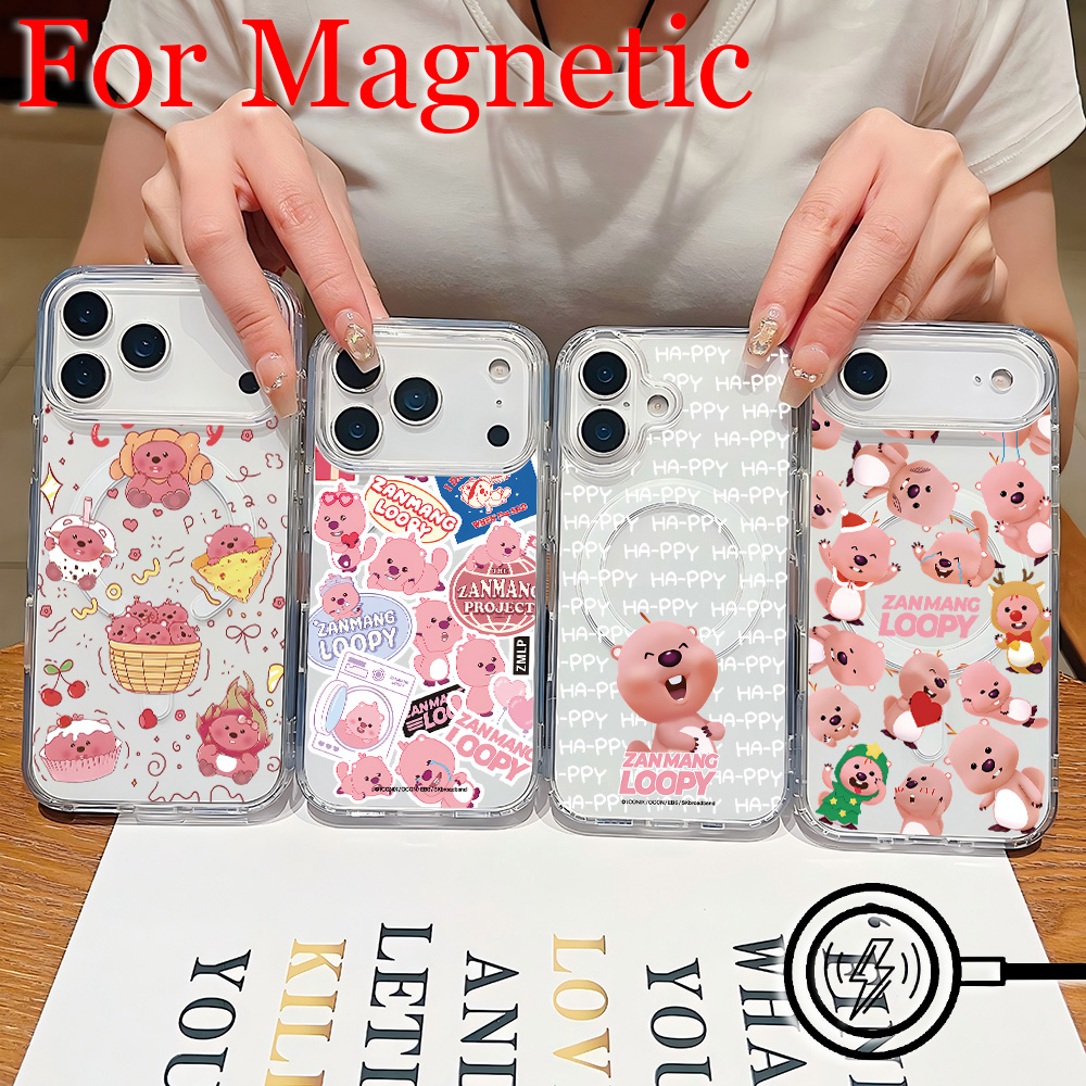 Phone Cases Loopy - Funda Magnética para Teléfono con Diseño