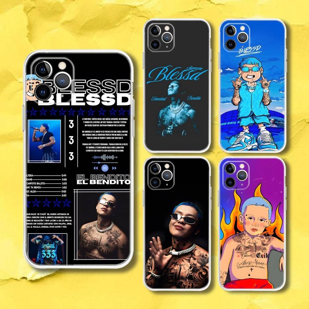 Phone Cases Trinidad - Funda Transparente B-Blessd TRINIDAD BENDITA para
