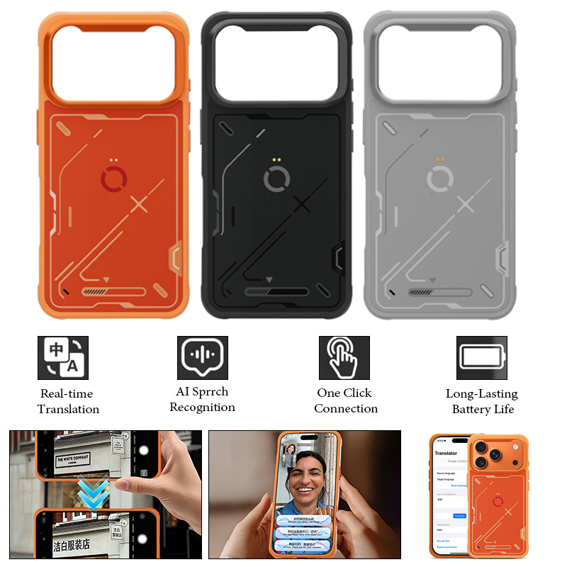 Phone Cases Video - Funda inteligente para iPhone con traducción