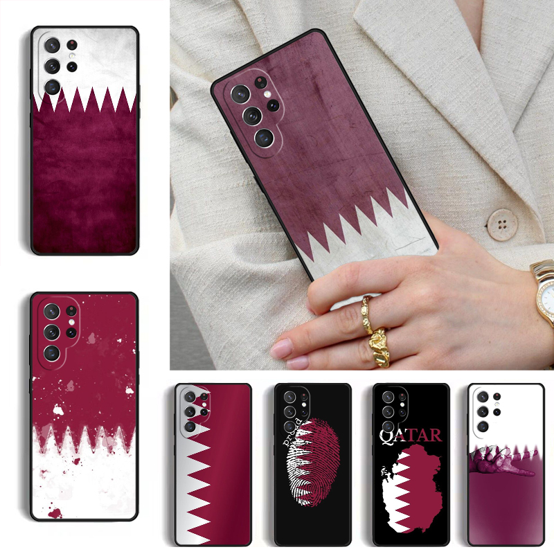 Phone Cases Qatar - Funda para Teléfono con Bandera Nacional