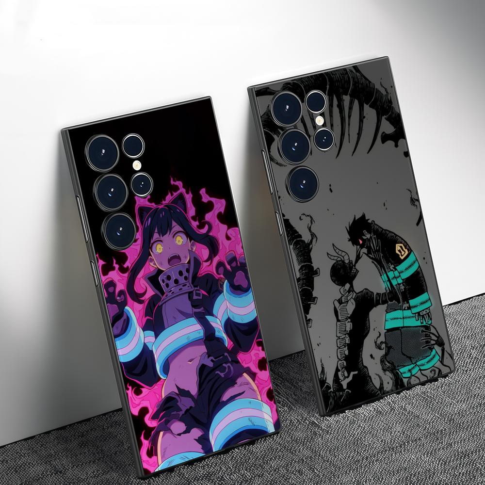 Phone Cases Samsung S24 - Funda de teléfono Anime F-Fire Force