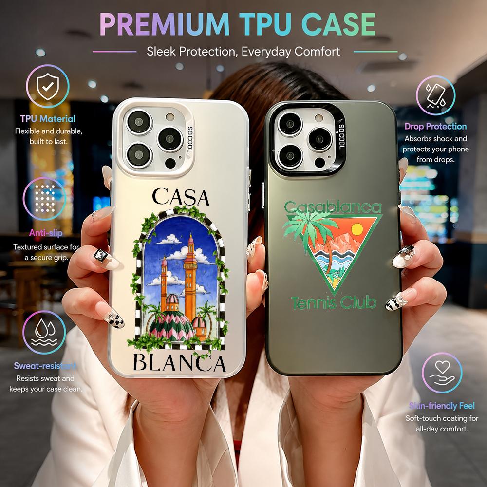 Phone Cases Classy - Funda de Lujo Casablancas para iPhone