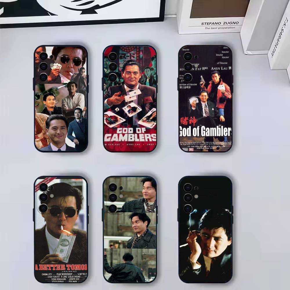 Phone Cases Hong Kong - Funda de silicona negra con diseño