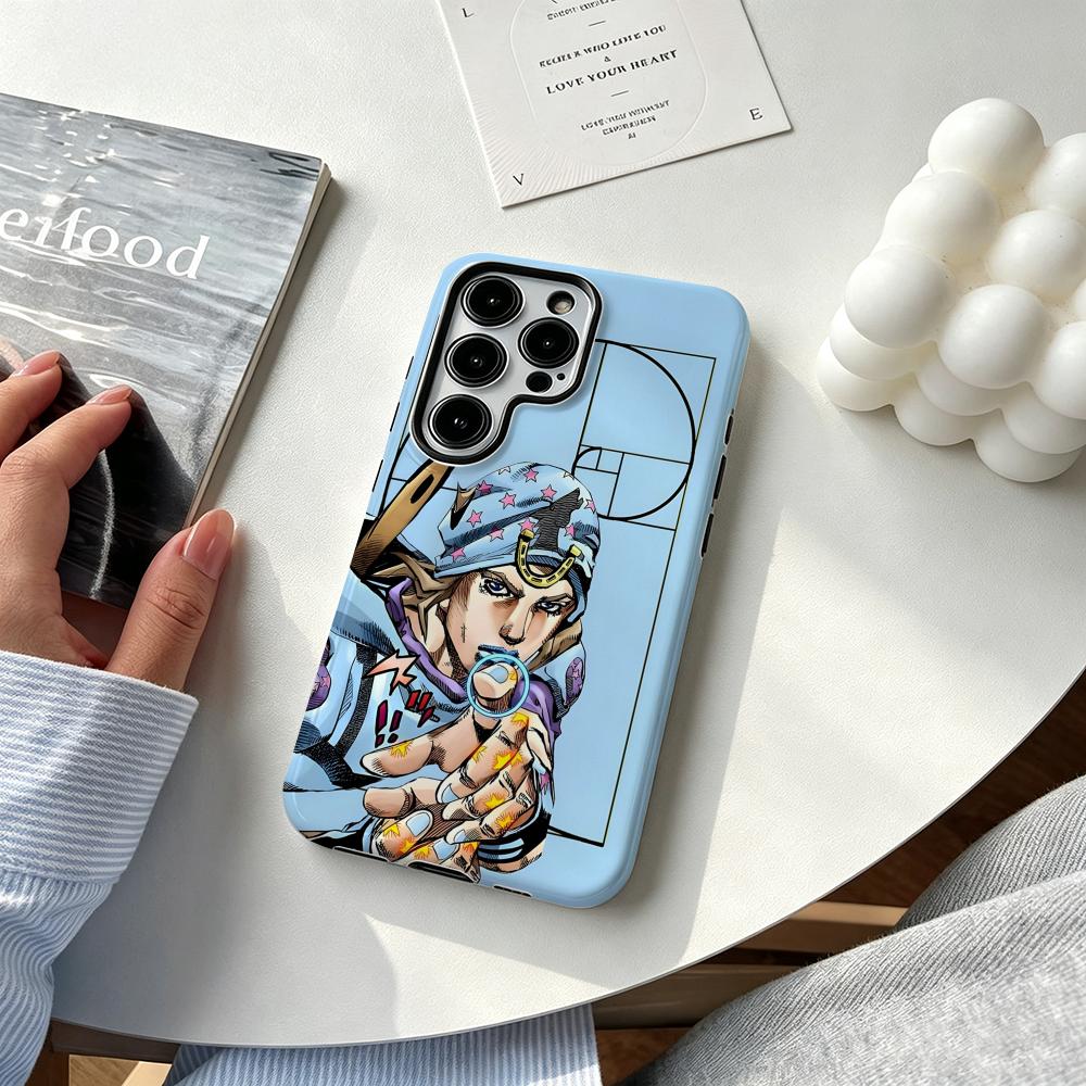 Phone Cases Anime - Funda de teléfono Anime J-JOJO Steel
