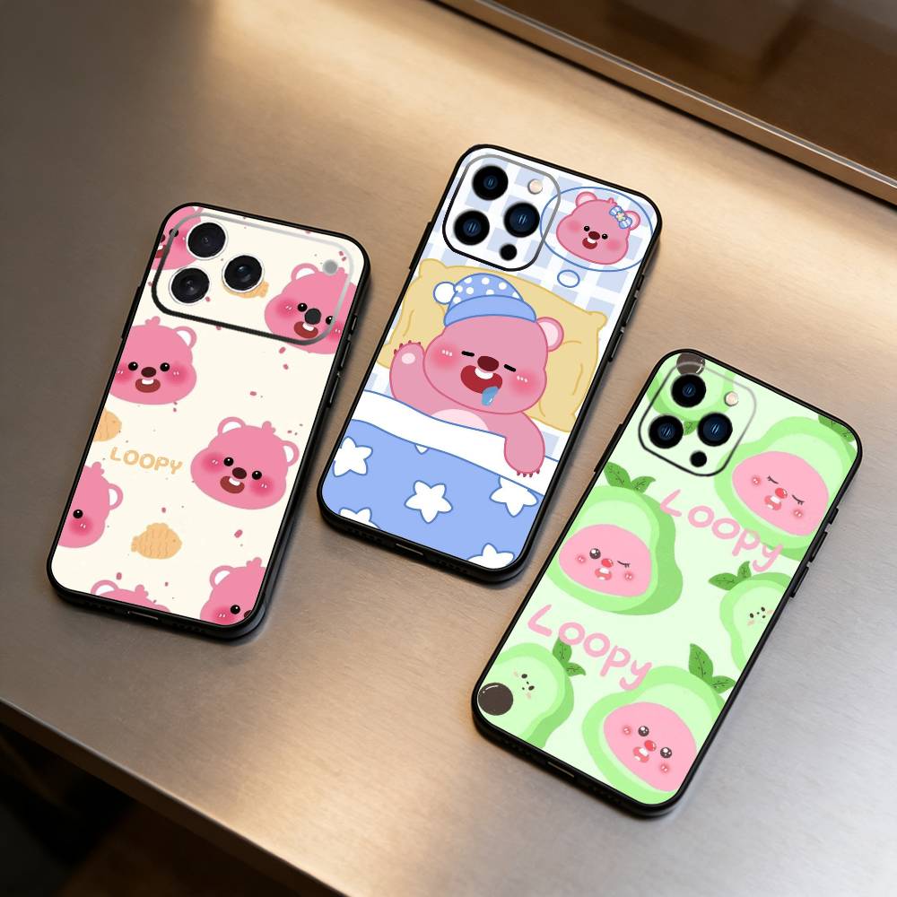 Phone Cases Loopy - Funda de Silicona Suave con Diseño