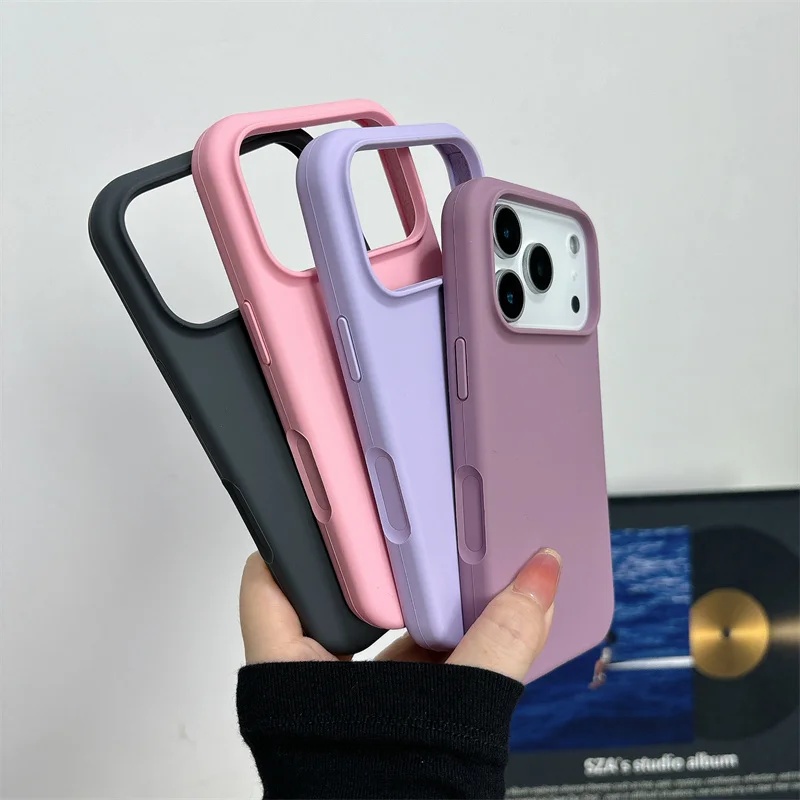 Phone Cases That Cover The Camera - Funda Magnética de Silicona Líquida para