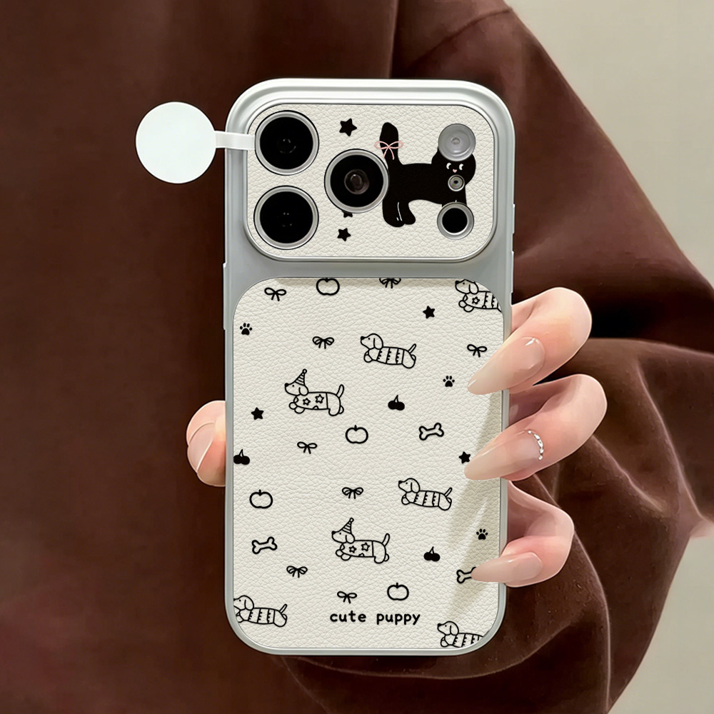 Phone Cases That Cover The Camera - Funda de Cuero con Diseño de