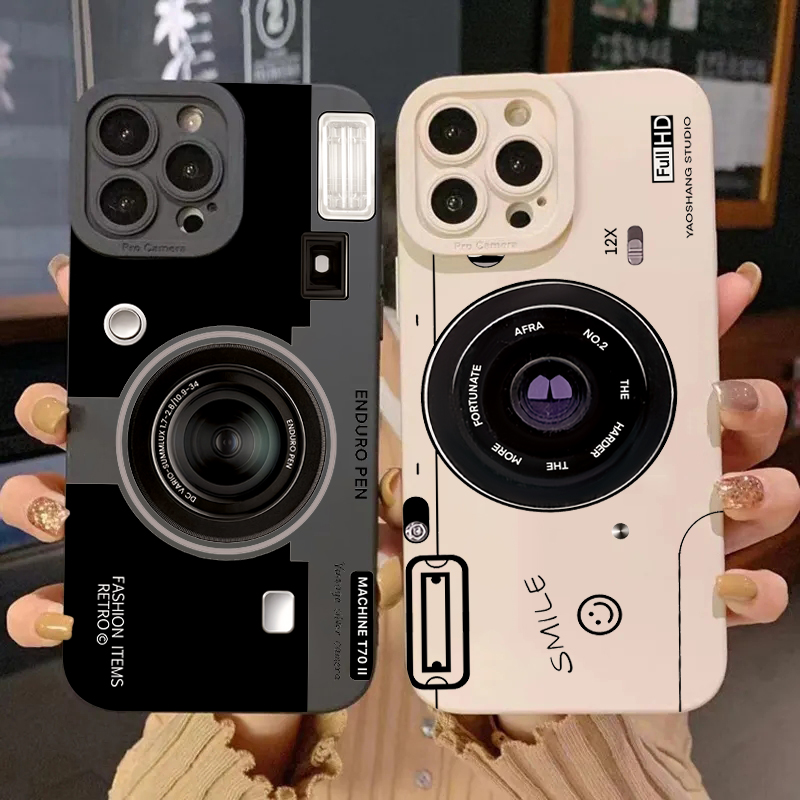 Phone Cases That Cover The Camera - Funda Protectora de Silicona TPU Suave