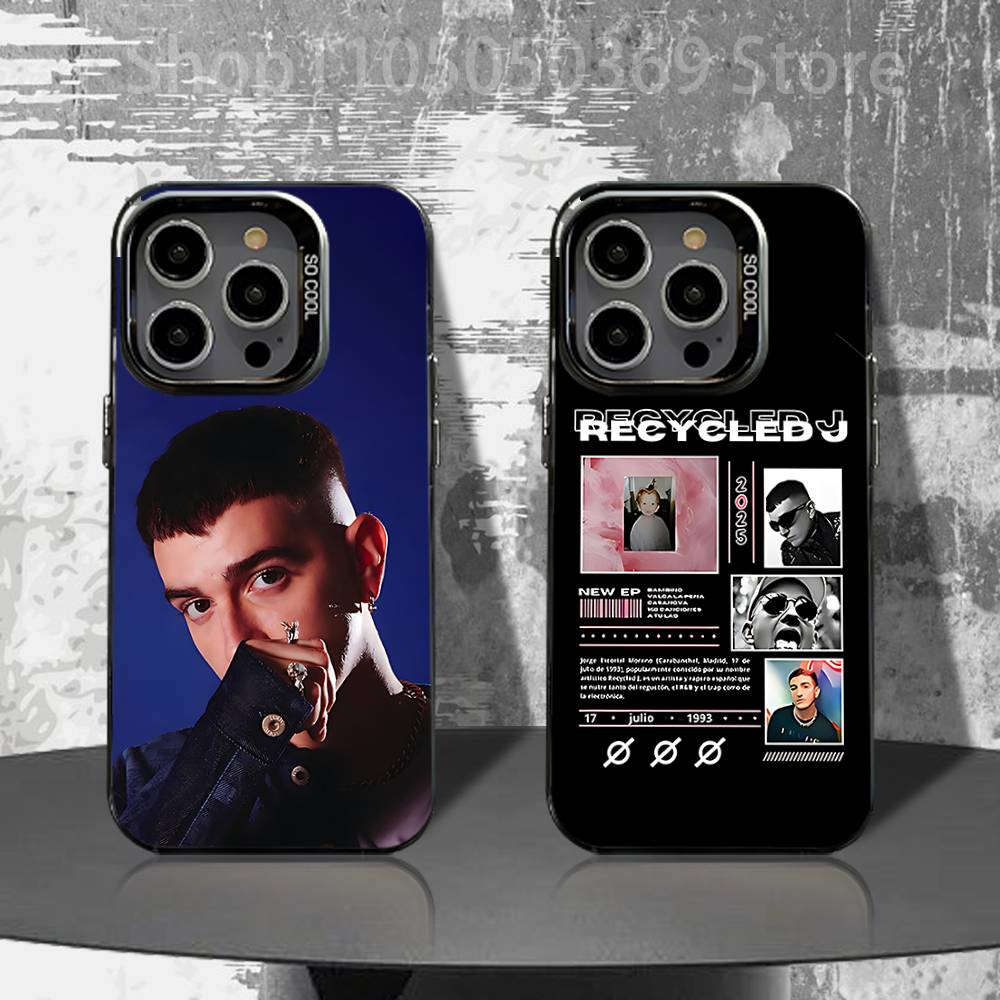 Phone Cases Recycling - Funda de teléfono reciclada J para