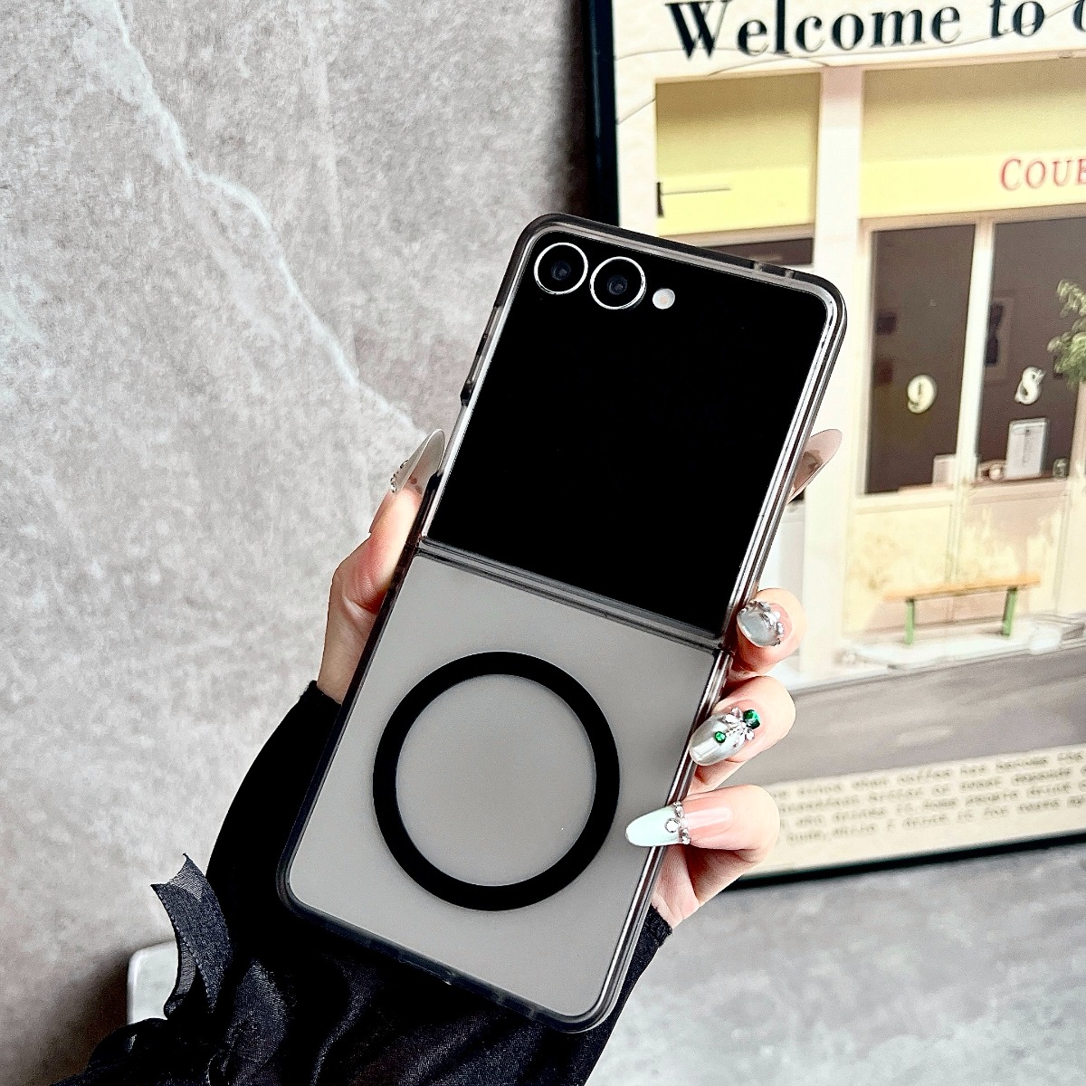 Funda Magnética Transparente F - Matte Frosted Case reseña y precio