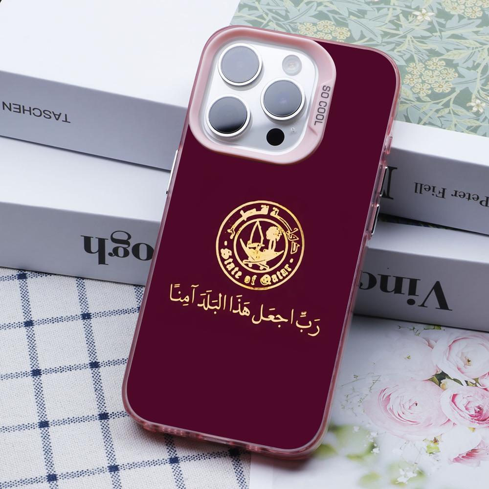 Funda Transparente Rosa con la - Phone Cases Qatar reseña y precio