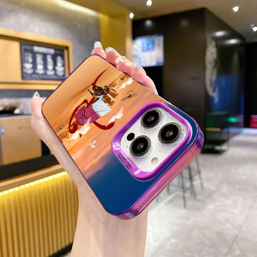 Funda Translúcida Morada con l - Phone Cases Qatar reseña y precio