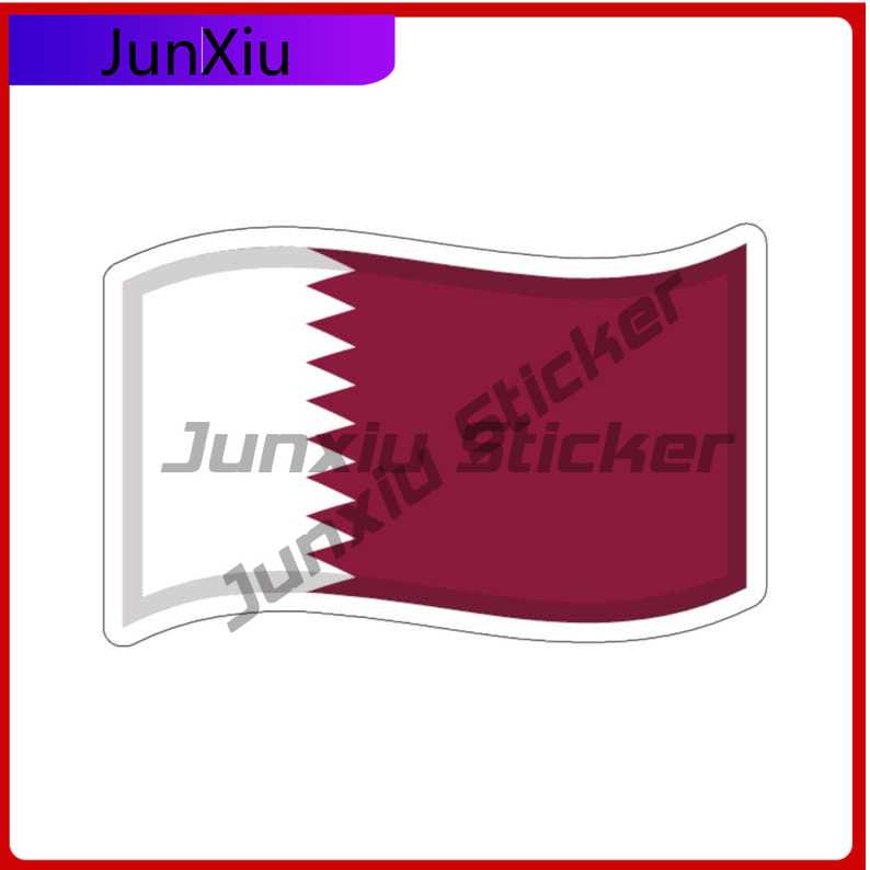 Pegatina de bandera de Qatar,  - Phone Cases Qatar reseña y precio