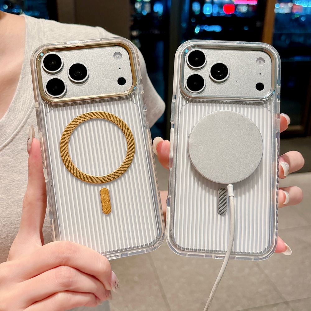 Funda Magnética con Franjas Ve - Phone Cases That Cover The Camera reseña y precio
