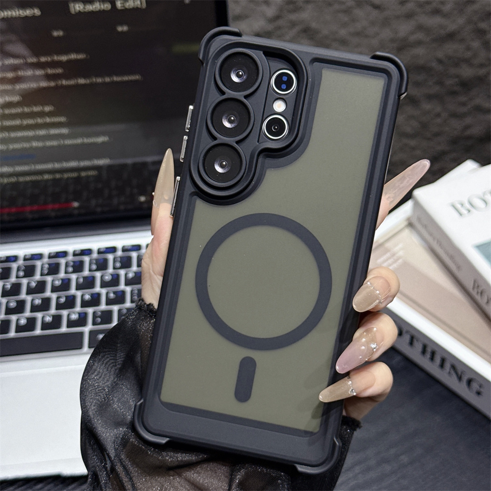 Funda Magnética Translúcida Es - Matte Frosted Case reseña y precio