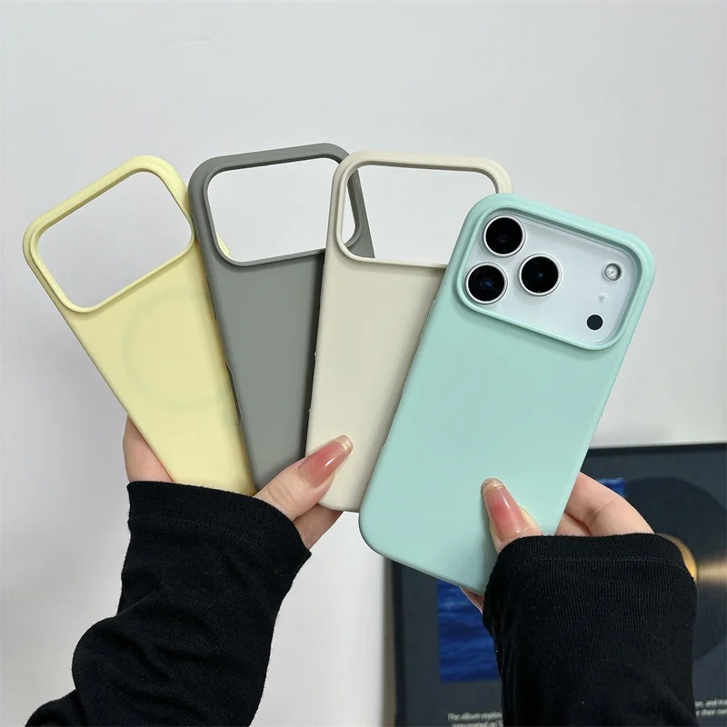 Funda Magnética de Silicona Lí - Phone Cases That Cover The Camera reseña y precio