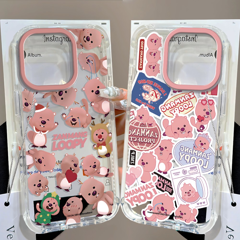 Funda Rosa Linda de Loopys par - Phone Cases Loopy reseña y precio